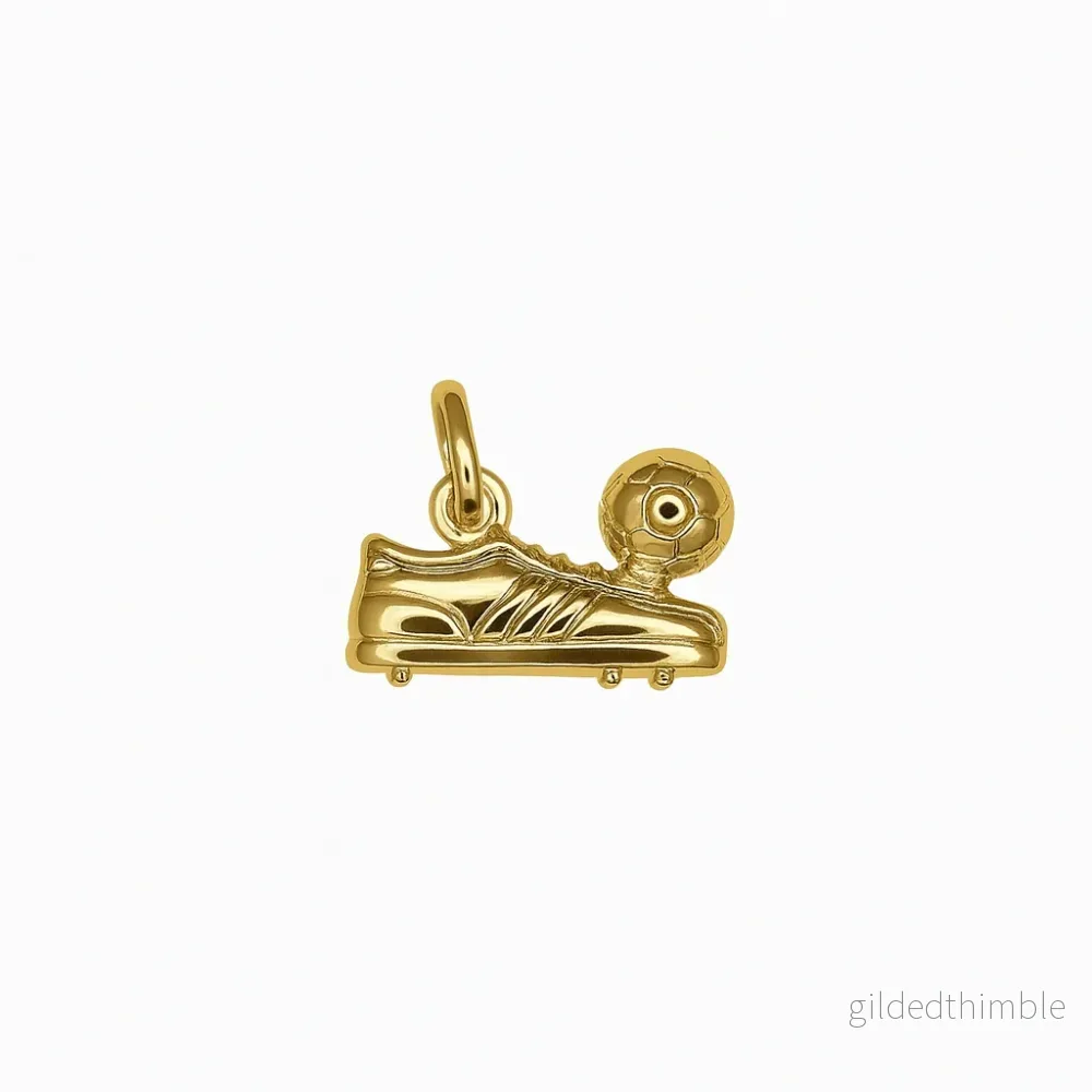 Fotbollssko Hänge 18k Guld