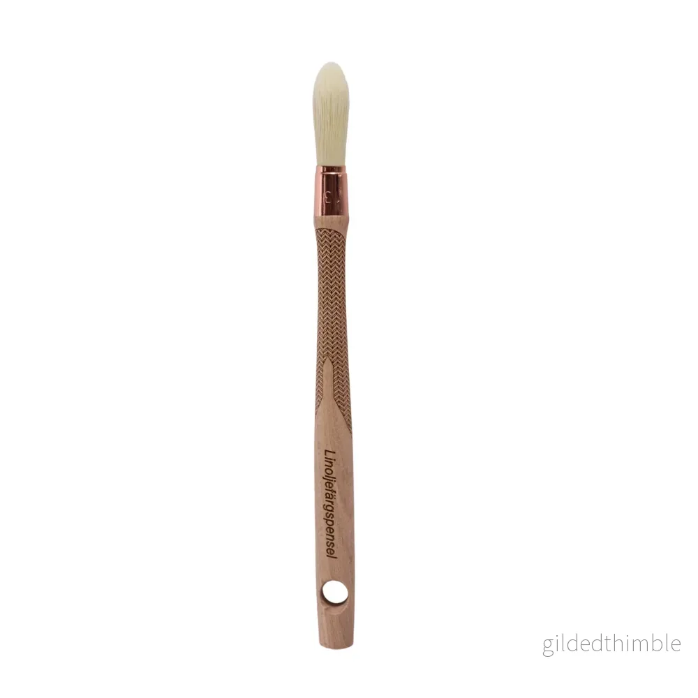 Rund linoljefärgspensel - Bild 2