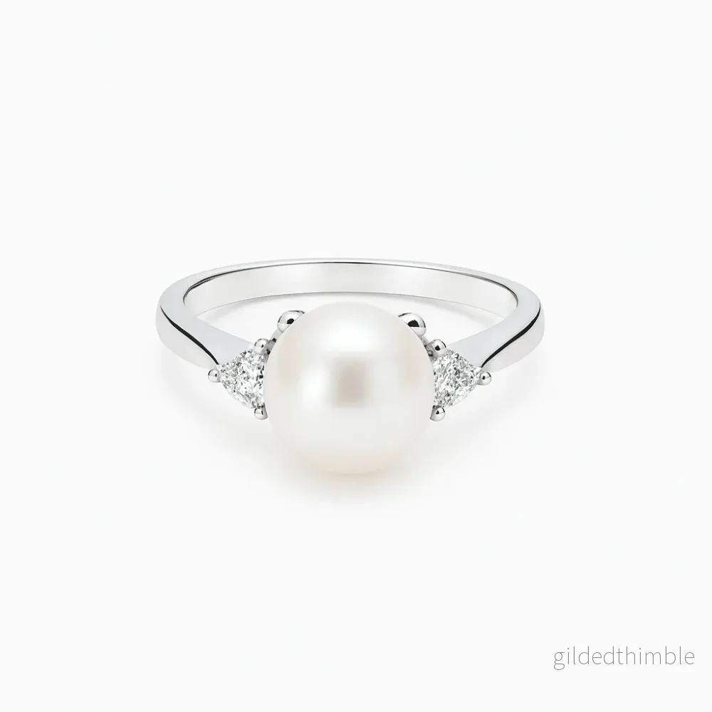 Silverring med pärla (LIMITED EDITION)