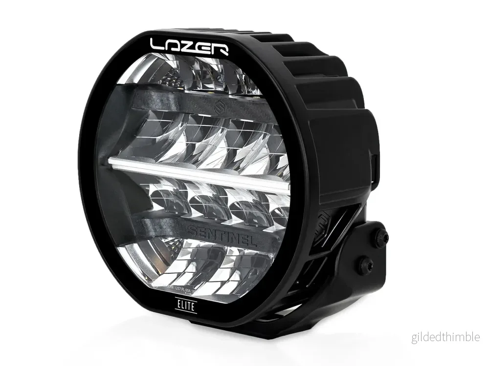 Lazer Sentinel Elite LED extraljus 7″ Black Positionsljus