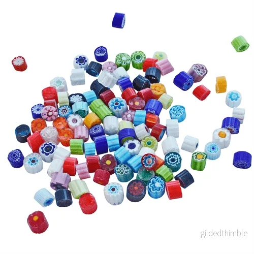 Moretti Millefiori Transp. 3-4 mm, 100 g Moretti Millefiori Transp. 3-4 mm, 100 g
