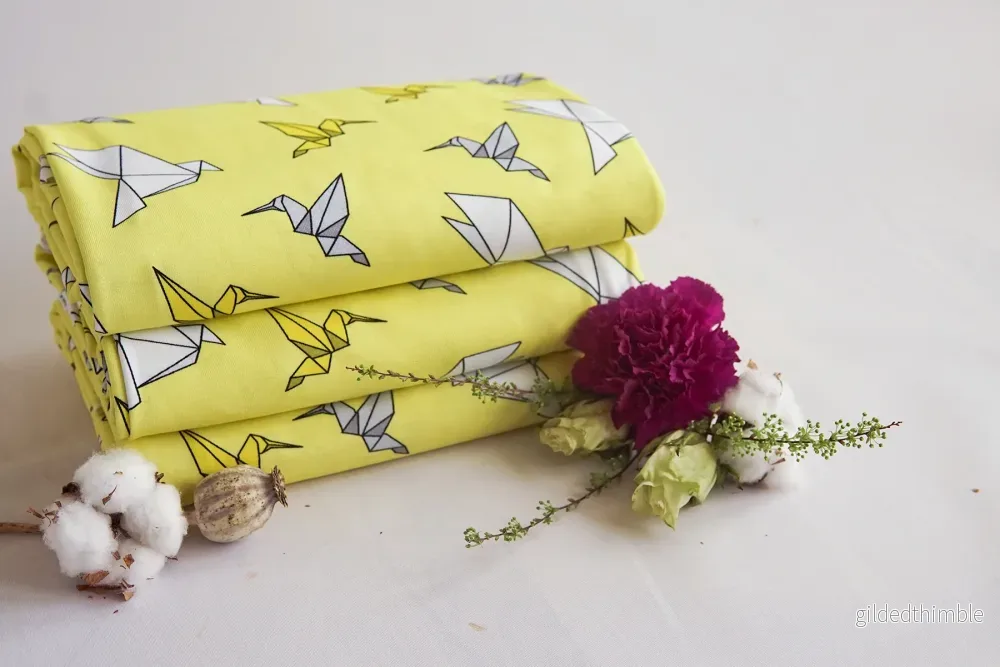 ORIGAMI BIRDS - YELLOW - Bild 2