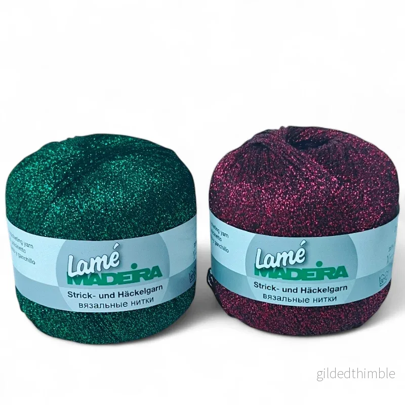 Madeira Lamé – Metalliskt Glittergarn 25g Madeira Lamé – Metalliskt Glittergarn 25g