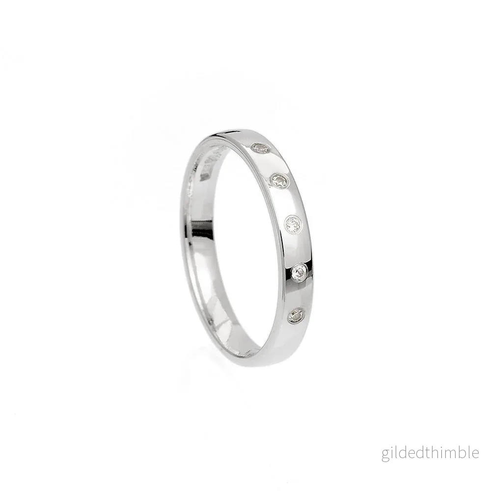 Vigselring Vanja 18k vitguld Vigselring Vanja 18k vitguld