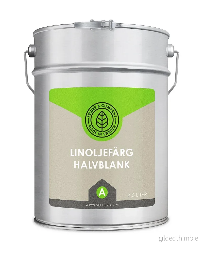 Linoljefärg Halvblank Bruten till önskad kulör - Bild 3