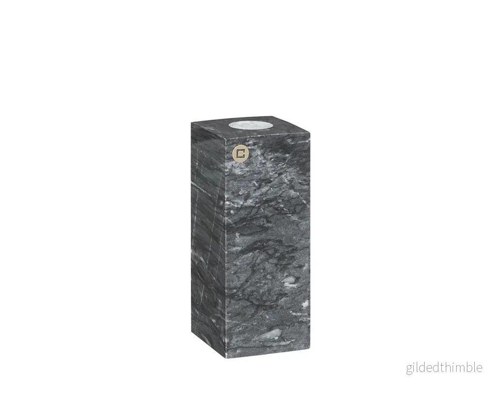 Marmo Ljusstake Asfalt Marmo Ljusstake Asfalt