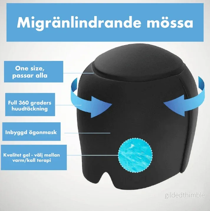 Kylmössa med svalkande gel – för huvud och ansikte - Bild 3