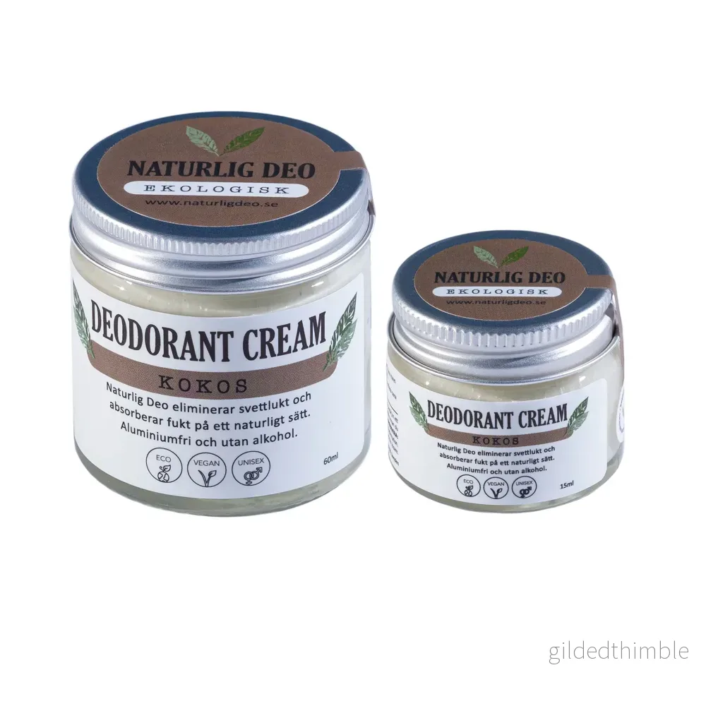 Ekologisk Deodorant Cream Doftfri - Bild 2