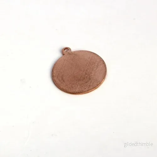 Kopparfigur, Runt hänge ø22mm