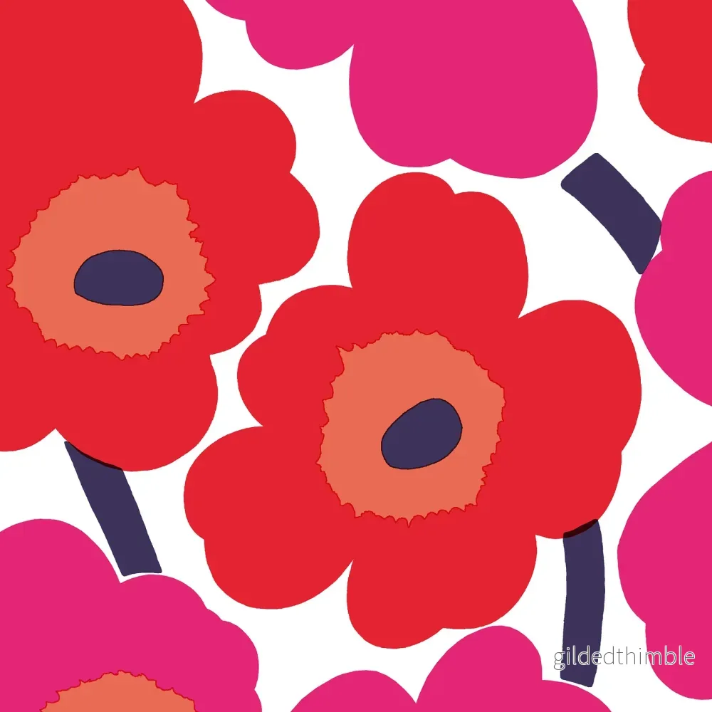 Servetter – Unikko Red