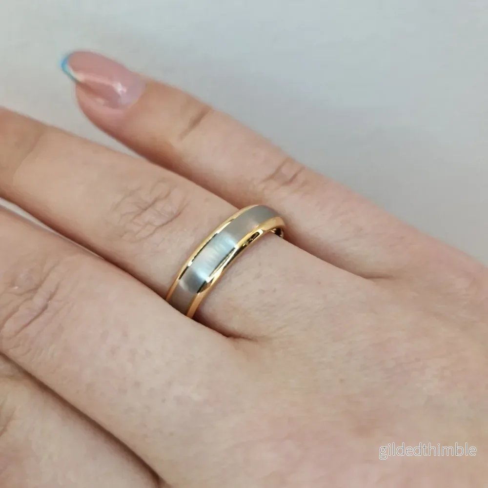 Förlovningsring - Ringen Abel 18k guld - Bild 2