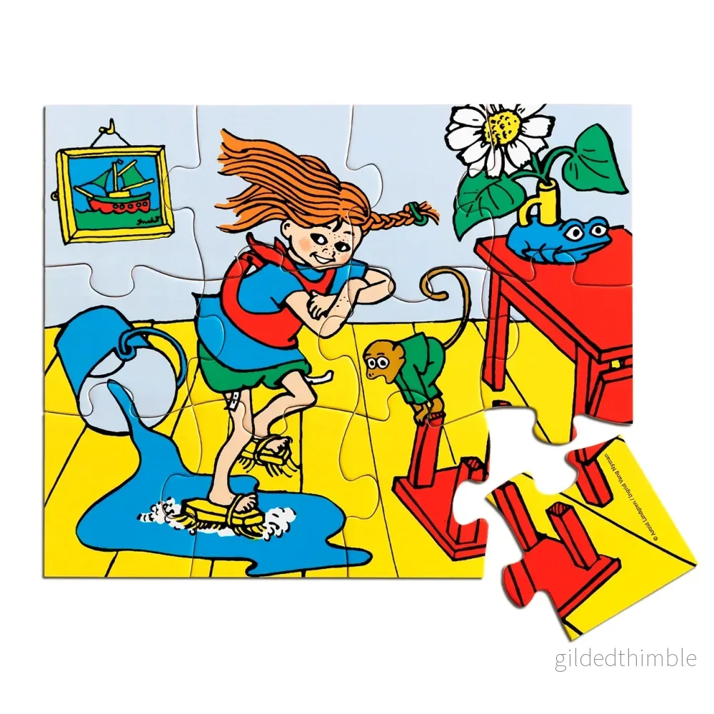 Pippi Pussel 12 bitar Pippi Pussel 12 bitar