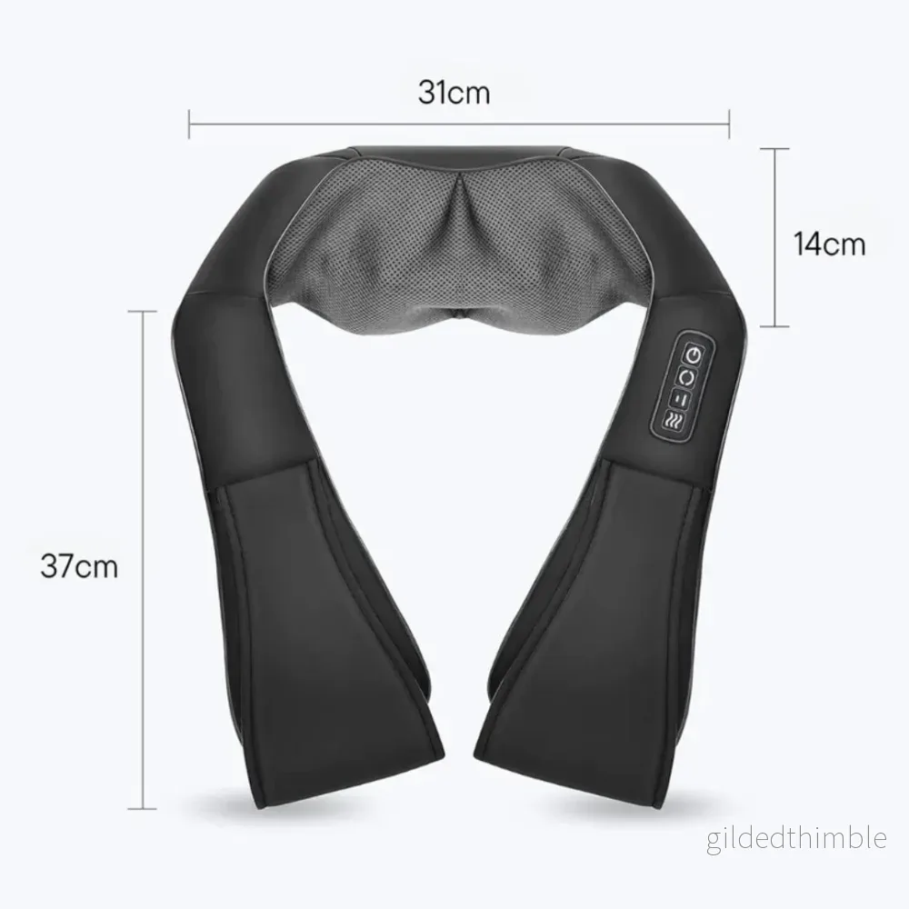 Shiatsu Nack- & Ryggmassager med Värme - Bild 3