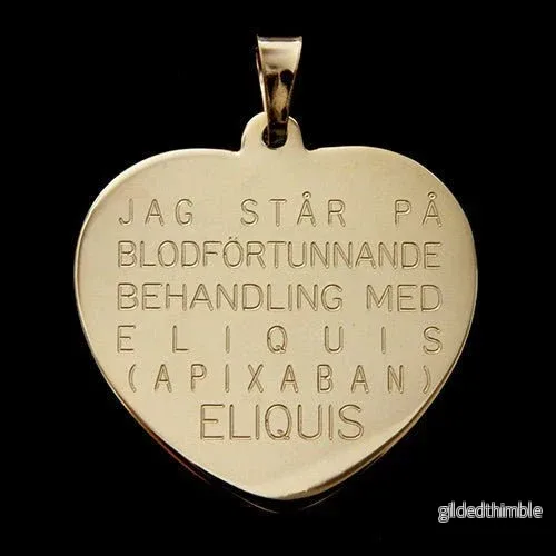Eliquishjärta i guld Eliquishjärta i guld