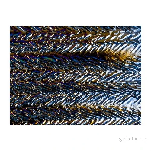 Bullseye 0100-HR71 Svart Granit Ripple Iridiserande 3mm Bullseye 0100-HR71 Svart Granit Ripple Iridiserande 3mm