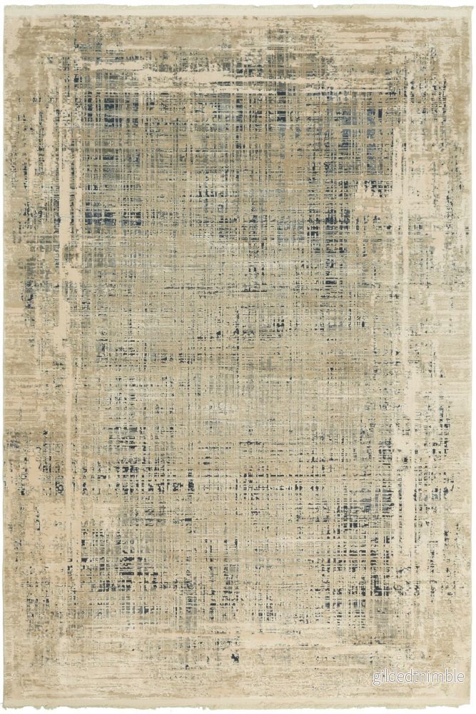 Bonneval 05 LinBlå – En modern väv av lugn och textur