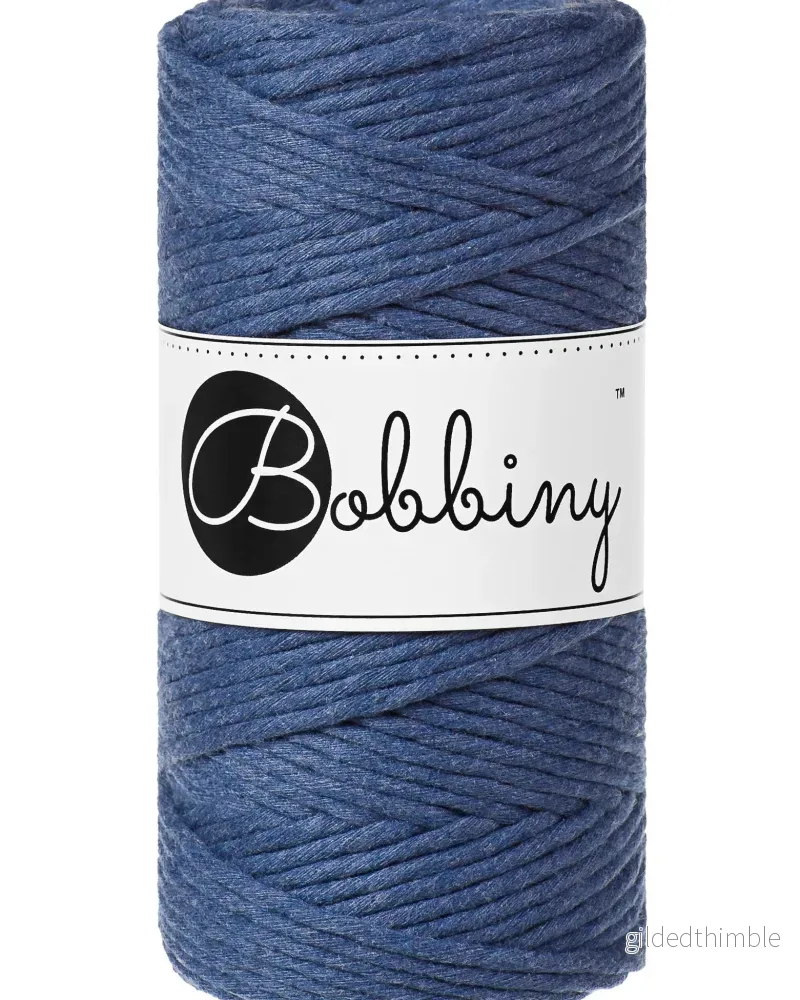 JEANS enkeltvinnat rep 3 mm. 100 m. JEANS enkeltvinnat rep 3 mm. 100 m.