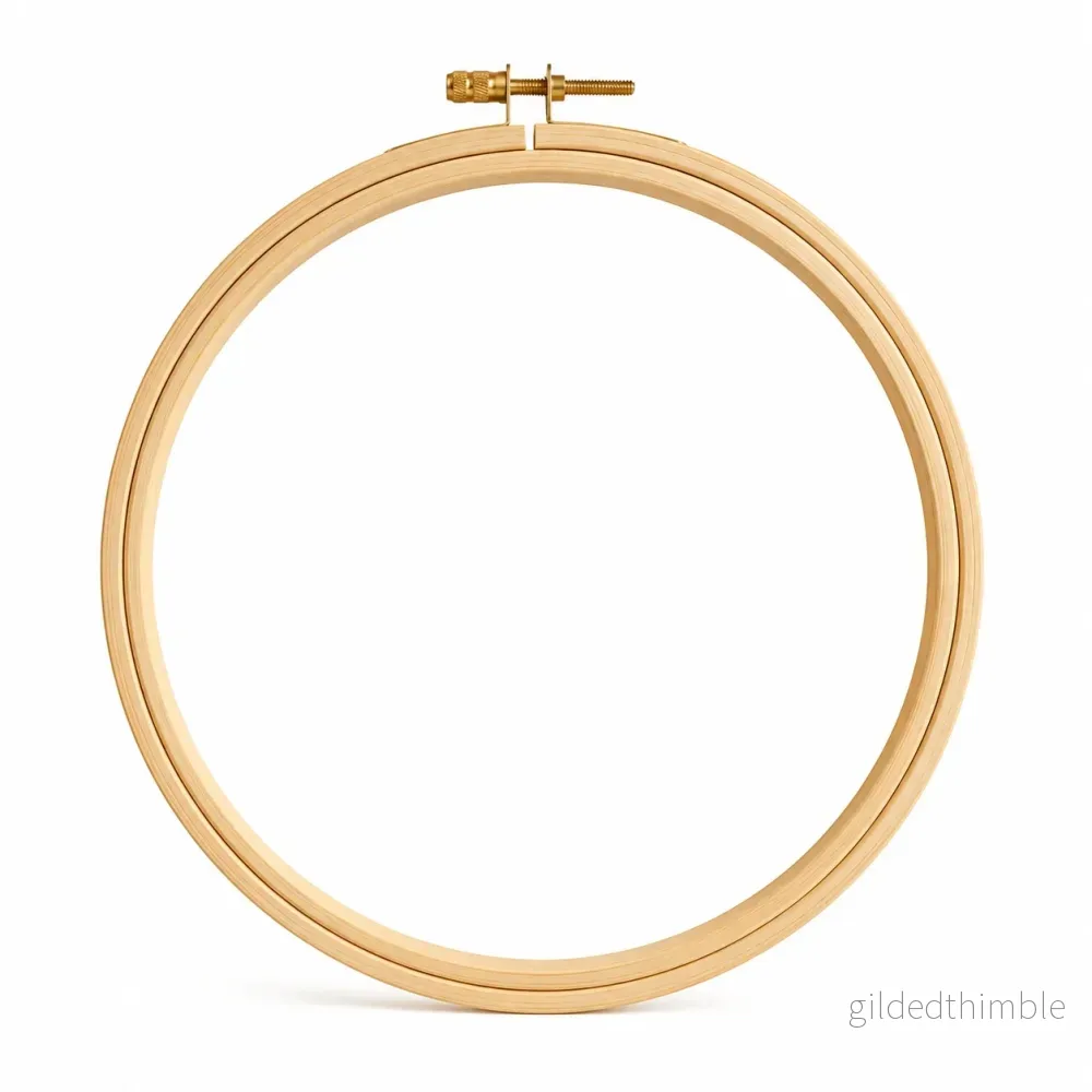 Broderibåge i Bambu 15 cm