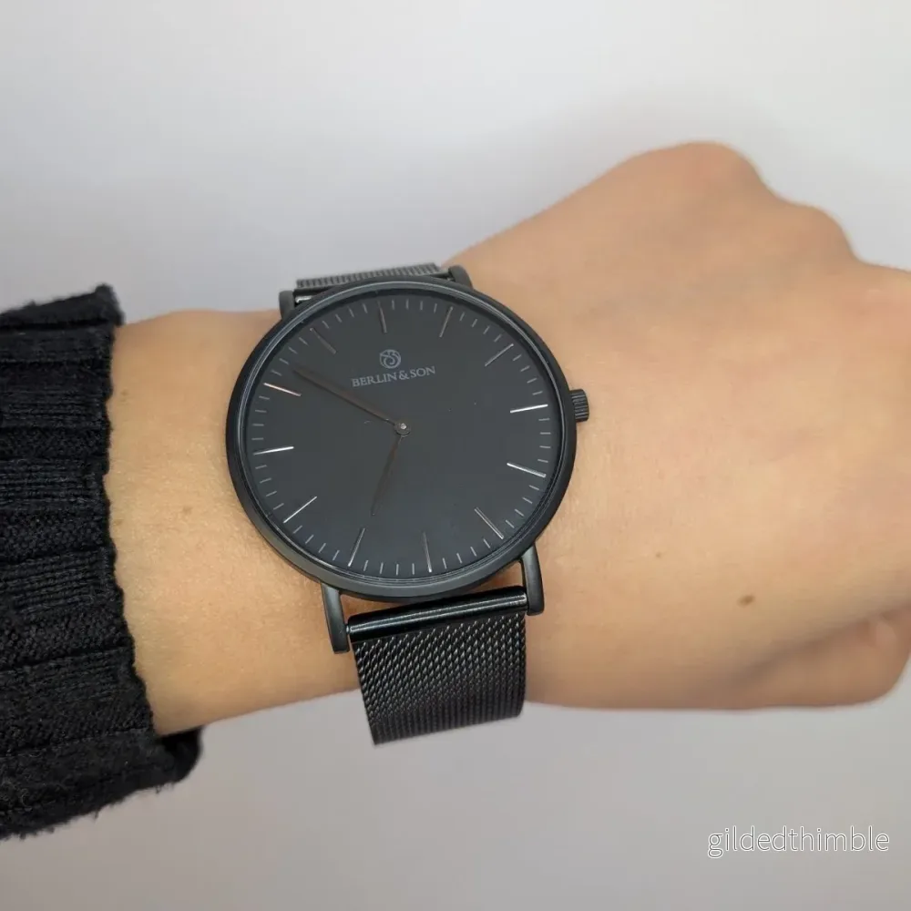 Berlin & Son – Black Mesh 40mm Berlin & Son – Black Mesh 40mm