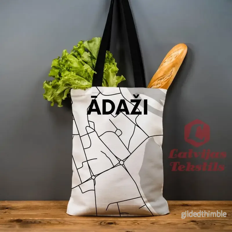 Lina vai kokvilnas auduma maisiņš ”Ādaži”