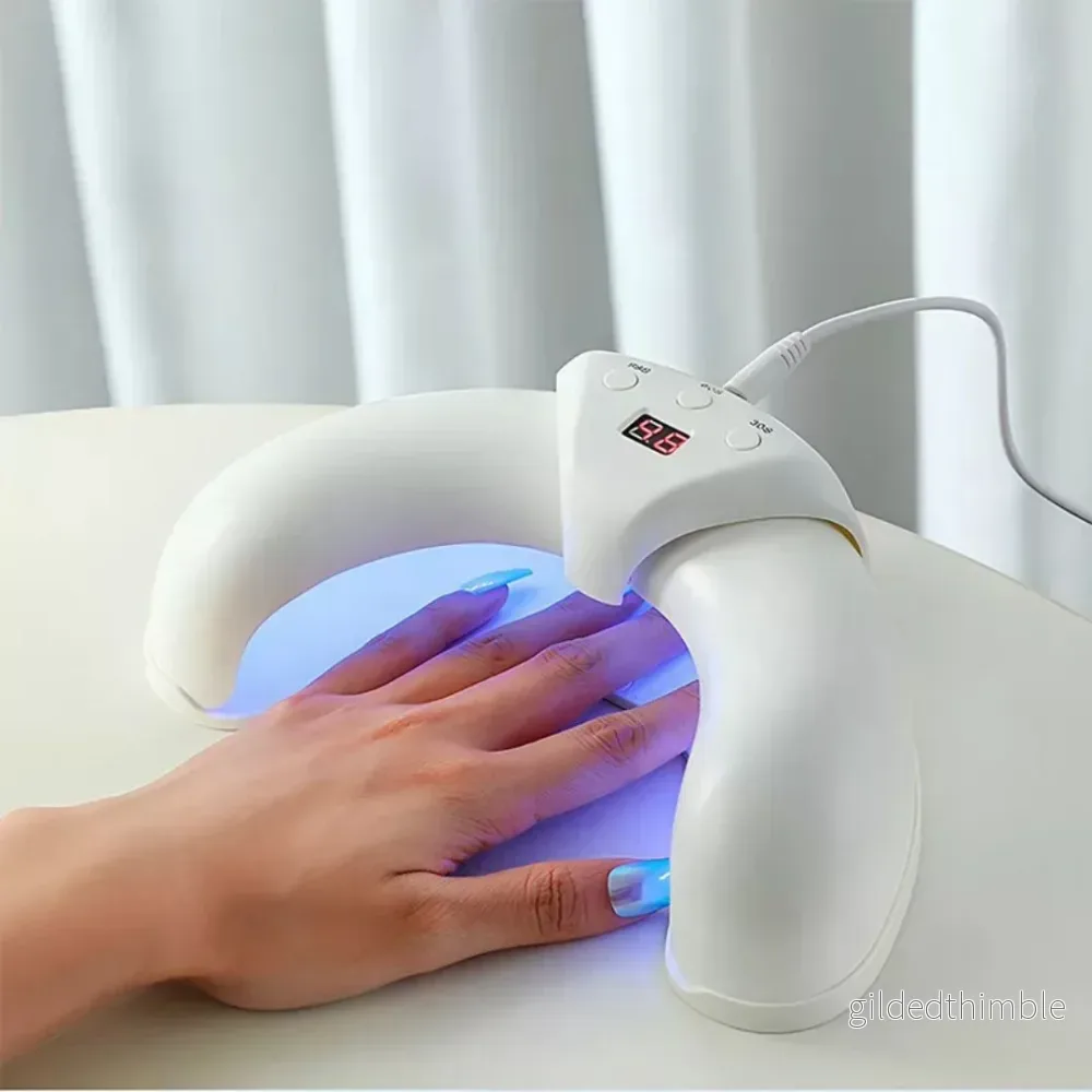 Nagelvårdsapparat med LED-ljus – Rött och Blått Ljus - Bild 3