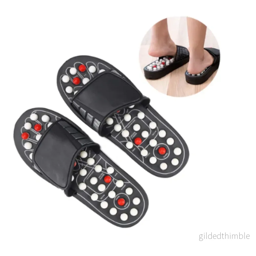 Massagetofflor med Zoninspirerad Sula för Fotstimulans - Bild 3