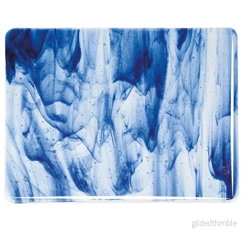 2140-0030 Blue/ Clear Aventurine Streaky 3mm 2140-0030 Blue/ Clear Aventurine Streaky 3mm