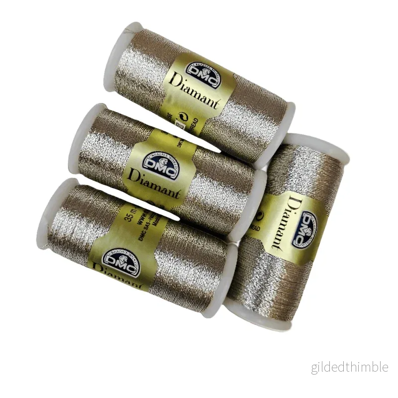 ✨ DMC Diamant Silvertråd – Metallisk Broderitråd ✨ DMC Diamant Silvertråd – Metallisk Broderitråd