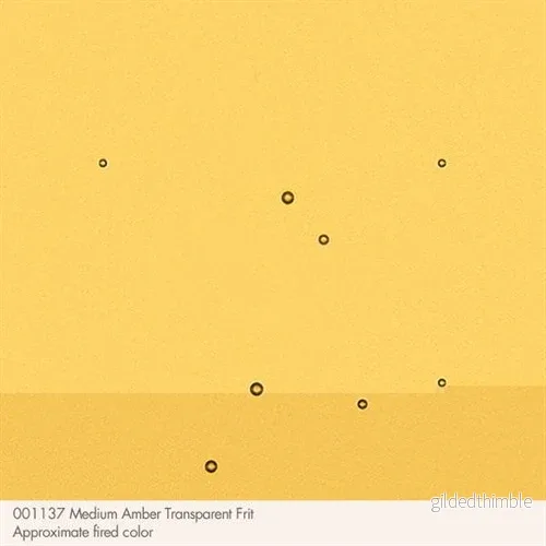 Bullseye 1137-0002 Ockragul Transp. Frit medium - Bild 2