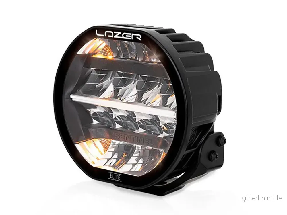 Lazer Sentinel Elite LED extraljus 7″ Black Positionsljus - Bild 2