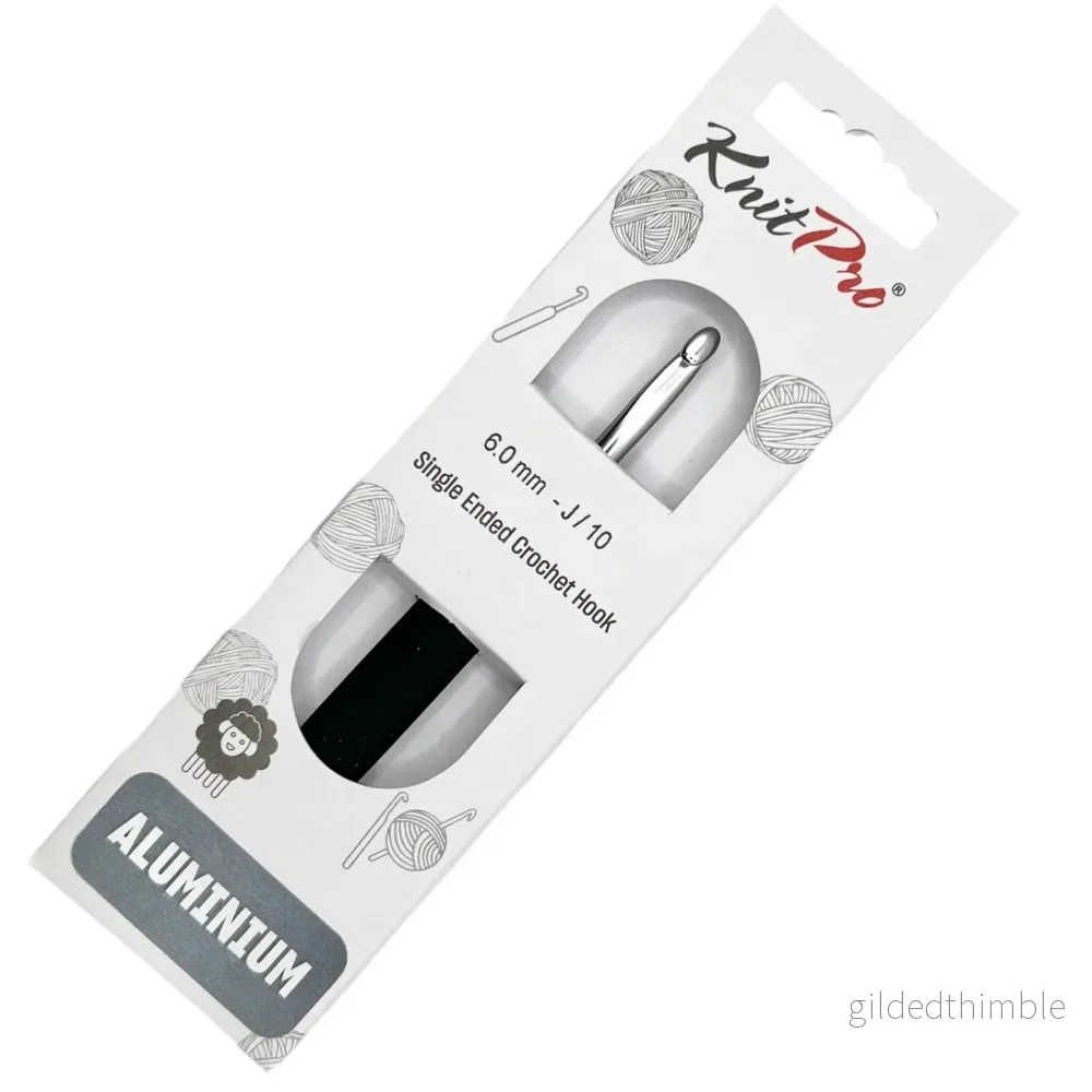Virknål ergonomisk 6 mm. Knit Pro Silver Virknål ergonomisk 6 mm. Knit Pro Silver