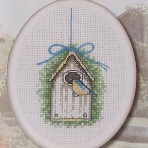 DMC Broderitavla Komplett Kit 9x7cm Ram ingår. DMC Broderitavla Komplett Kit 9x7cm Ram ingår.