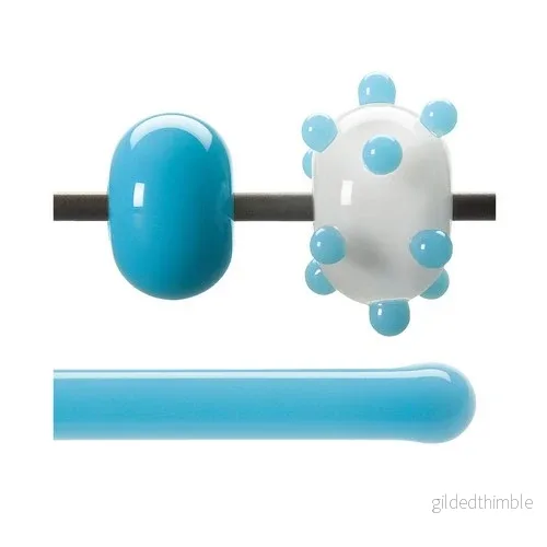 Bullseye Light Cyan Opaque 0216-0576