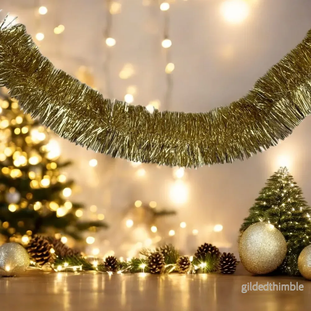 Glitter Light Gold/Guld