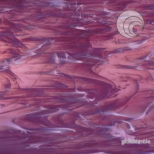 Oceanside System 96 349-2S-F Mörklila/Vit Wispy 3mm
