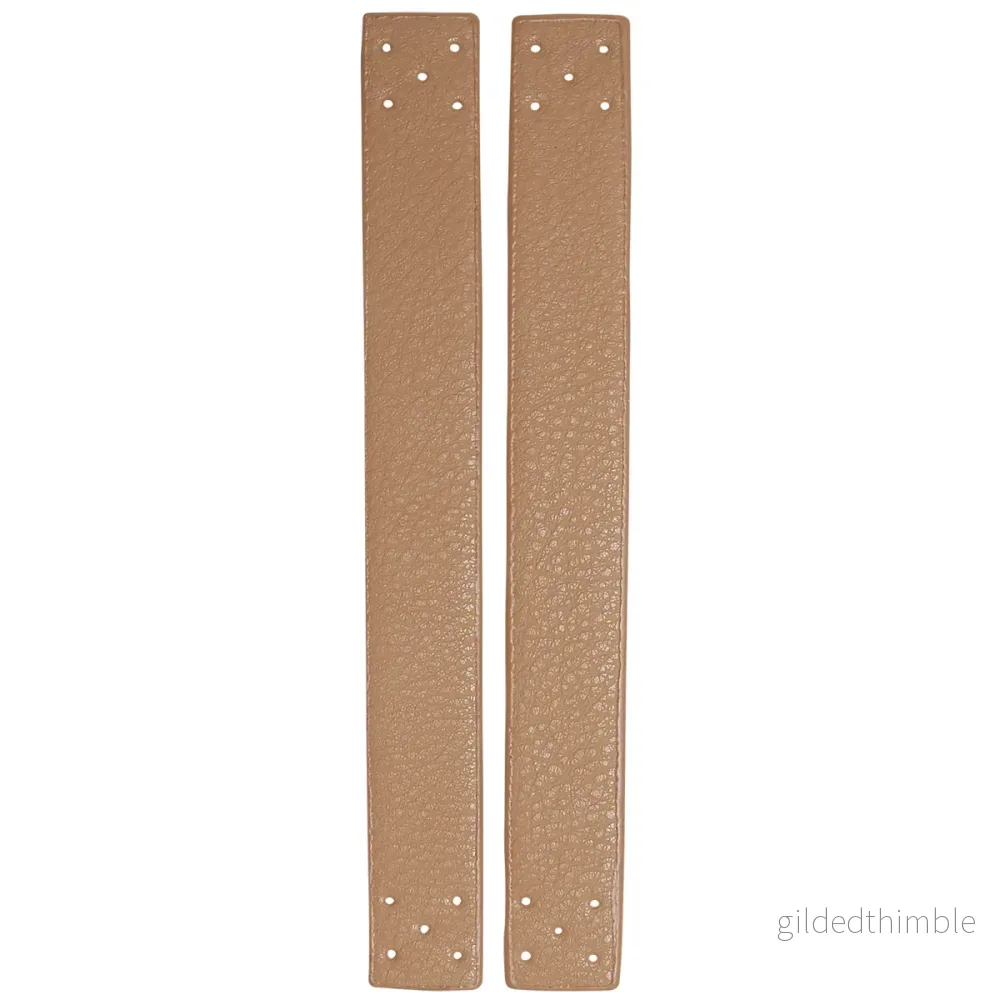 Remmar att sy på – konstläder – 2-p. 22 x 2,2 cm. – Aprikosfärg Remmar att sy på – konstläder – 2-p. 22 x 2,2 cm. – Aprikosfärg