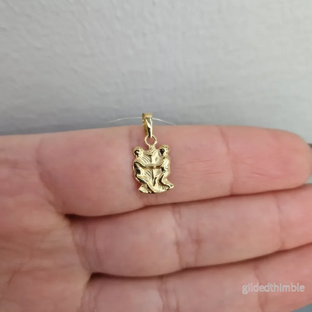 Hänge stjärntecken figur 18k guld - Bild 2